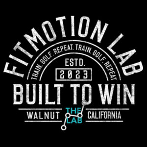 FITMOTION LAB - BUILT TO WIN - T-SHIRT - M9HGKE Design