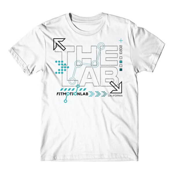 FITMOTION LAB - MOVING UP - MEN'S T-SHIRT - WHITE - PCEFG1 Thumbnail