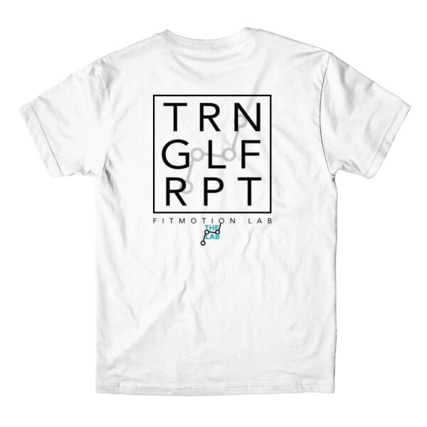 FITMOTION LAB - TRAIN GOLF REPEAT - MEN'S T-SHIRT - WHITE - 68ATMJ Thumbnail