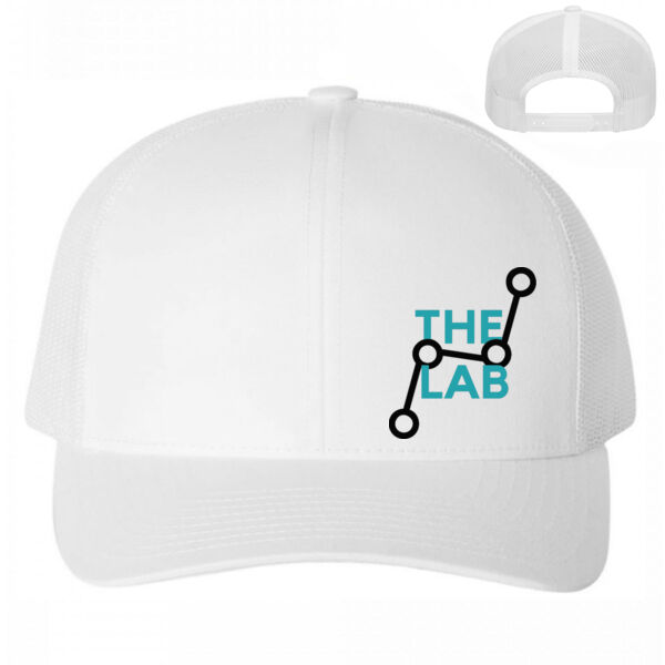 FITMOTION LAB - THE LAB - CLASSIC SNAPBACK TRUCKER HAT - WHITE - $4HK8EU$ Thumbnail
