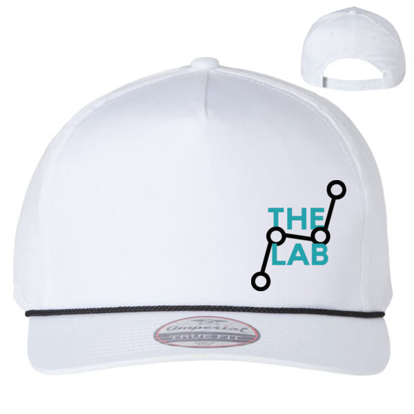 FITMOTION LAB - THE LAB - IMPERIAL RETRO ROPE SNAPBACK HAT - WHITE - $4HK8EU$ Thumbnail