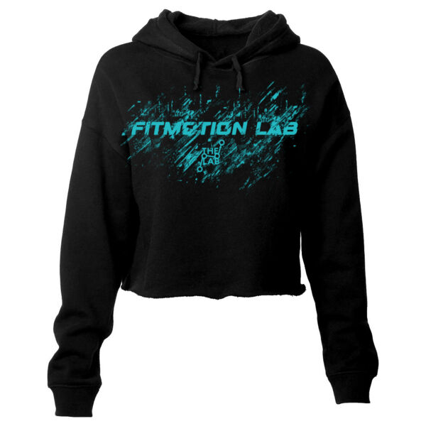 FITMOTION LAB - DIGITAL GRUNGE - WOMEN'S CROPPED HOODIE - $KY6SW3$ Thumbnail