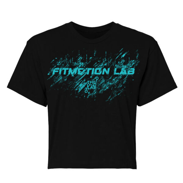 FITMOTION LAB - DIGITAL GRUNGE - WOMENS' CROPPED T-SHIRT - $KY6SW3$ Thumbnail