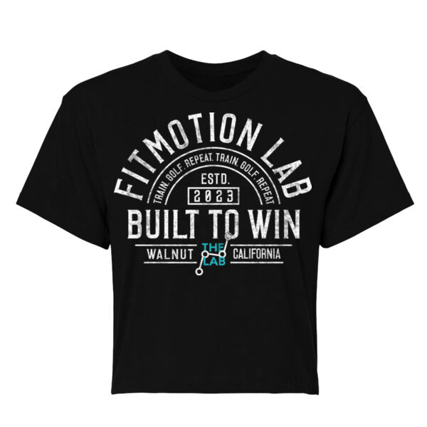 FITMOTION LAB - BUILT TO WIN - WOMEN'S CROPPED T-SHIRT - $2QV958$ Thumbnail