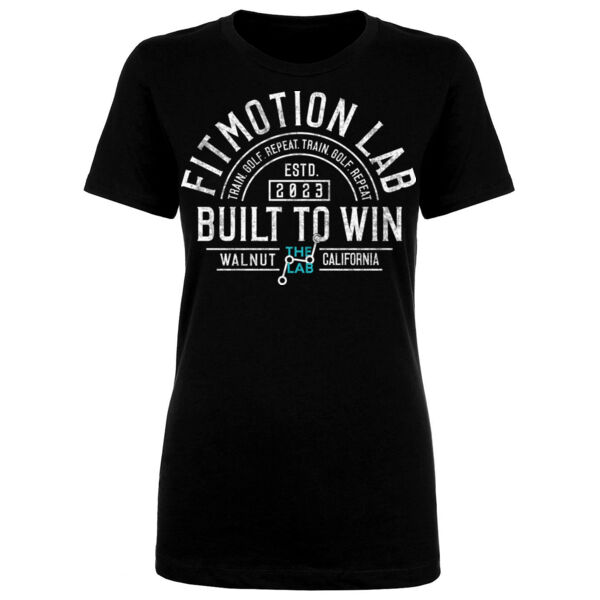 FITMOTION LAB - BUILT TO WIN - WOMEN'S FITTED T-SHIRT - PT1RAK Thumbnail