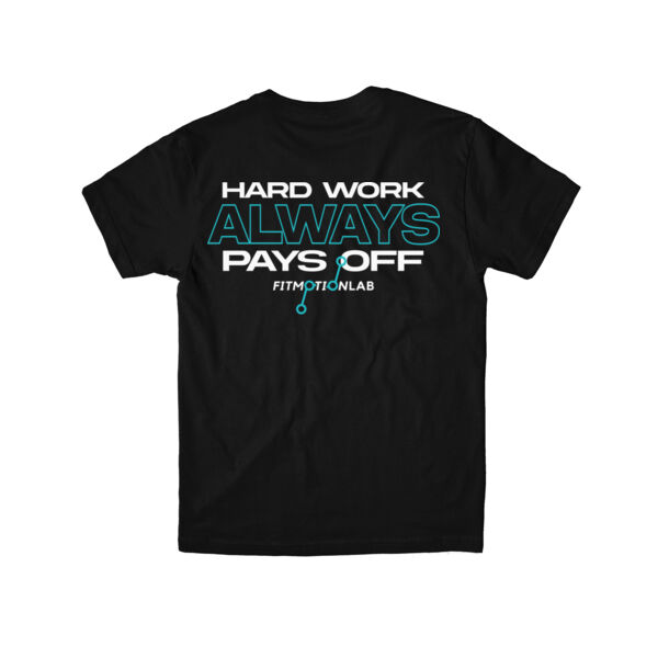 FITMOTION LAB - HARD WORK ALWAYS PAYS OFF - YOUTH T-SHIRT - $JKHUZC$ Thumbnail