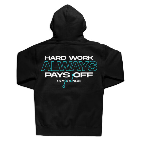 FITMOTION LAB - HARD WORK ALWAYS PAYS OFF - HOODIE - $SKH95G$ Thumbnail
