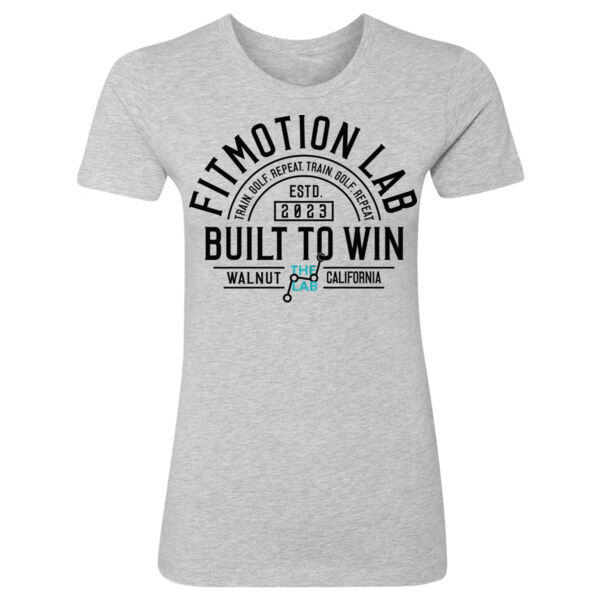 FITMOTION LAB - BUILT TO WIN - WOMEN'S FITTED T-SHIRT - CVZSX9 Thumbnail